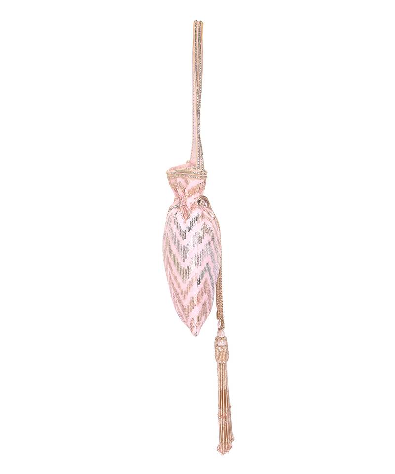 Pastel Pink Potli Bag