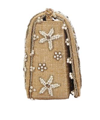 Gold Flap Clutch 2