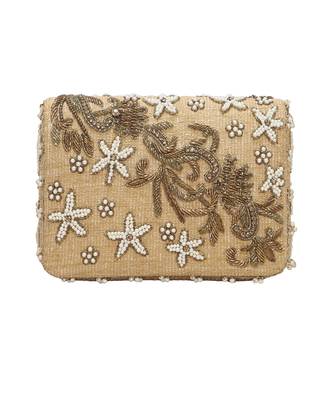 Gold Flap Clutch 3