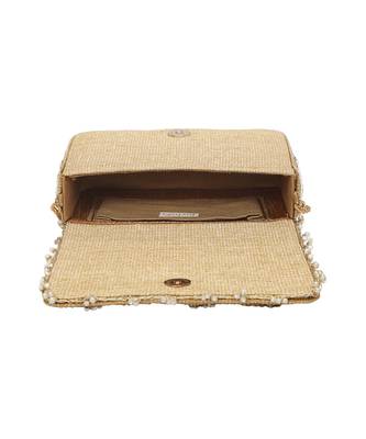 Gold Flap Clutch 4