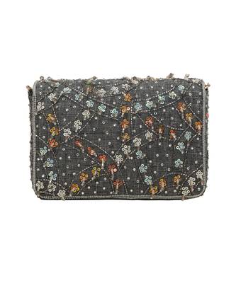 Grey Flap Clutch 3