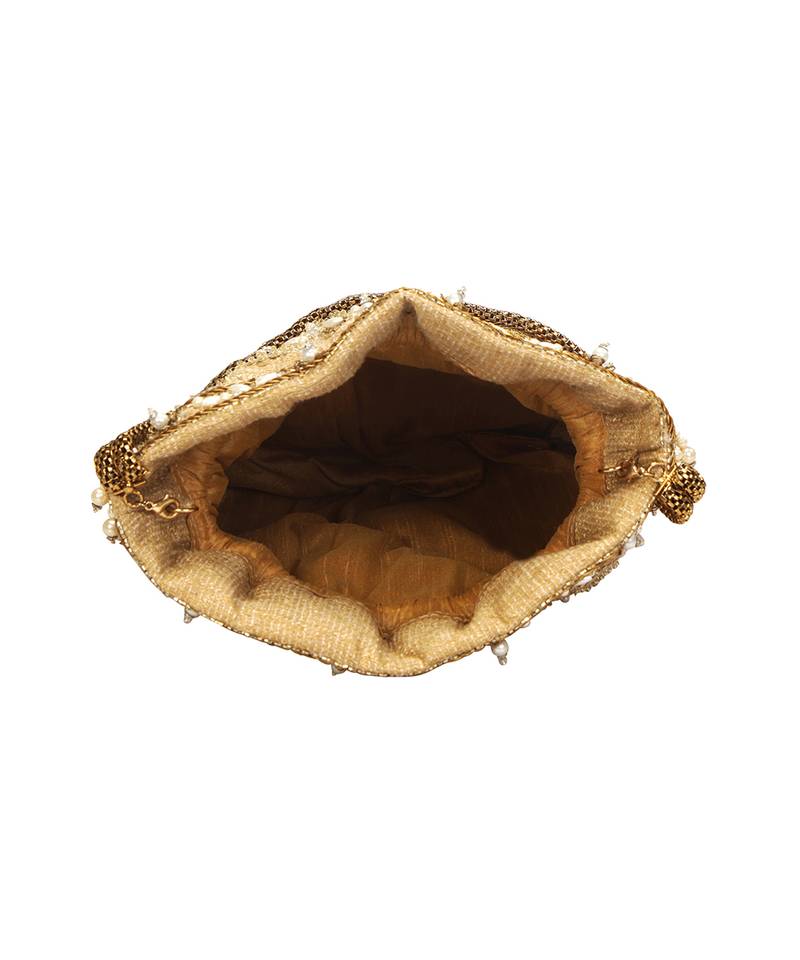 Gold Potli Bag