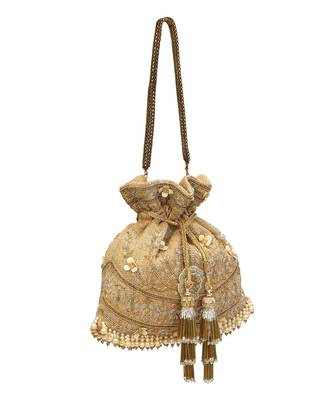Gold Potli Bag 2
