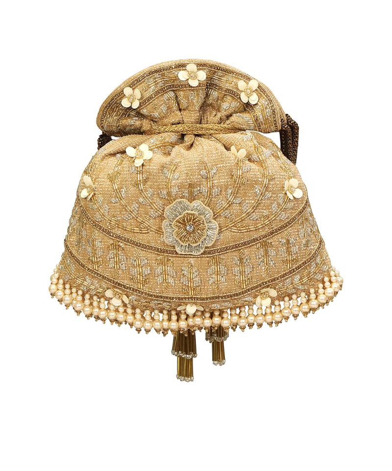 Gold Potli Bag