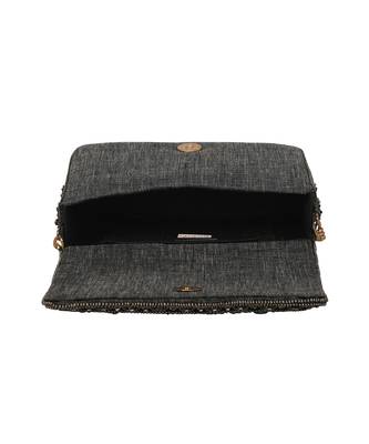 Grey Flap Clutch 4
