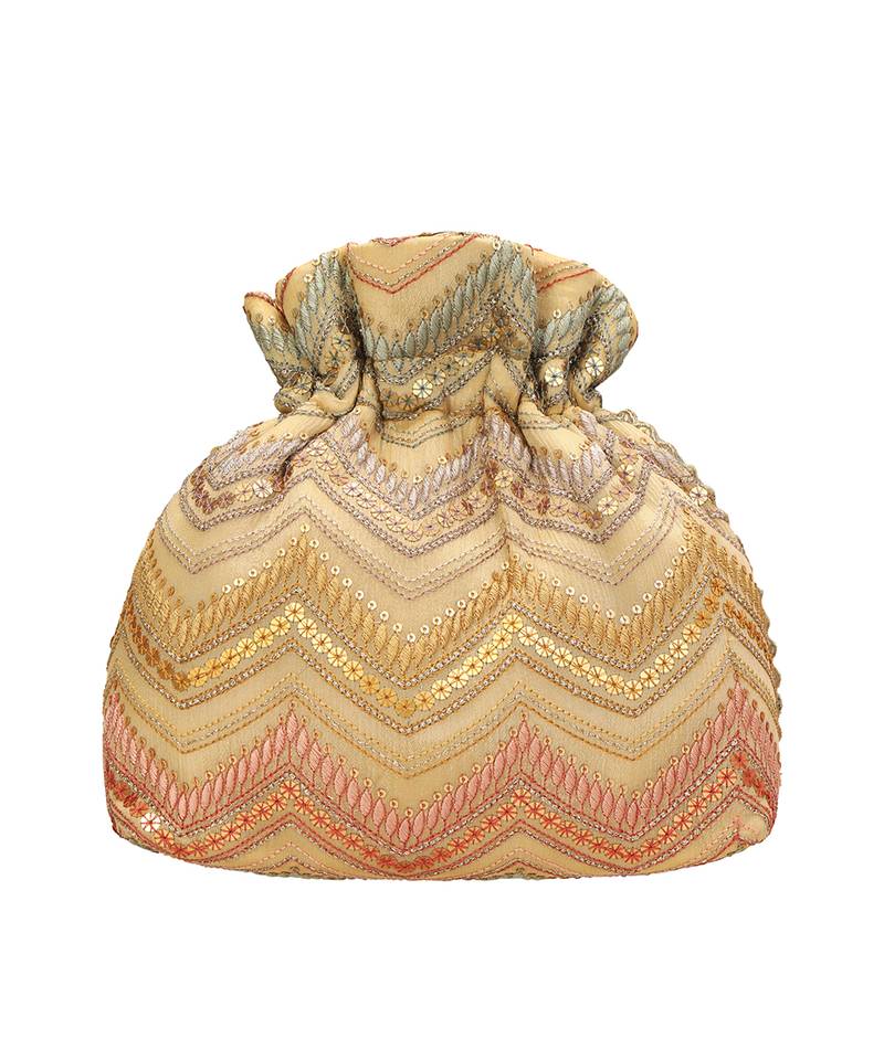 Gold Potli Bag