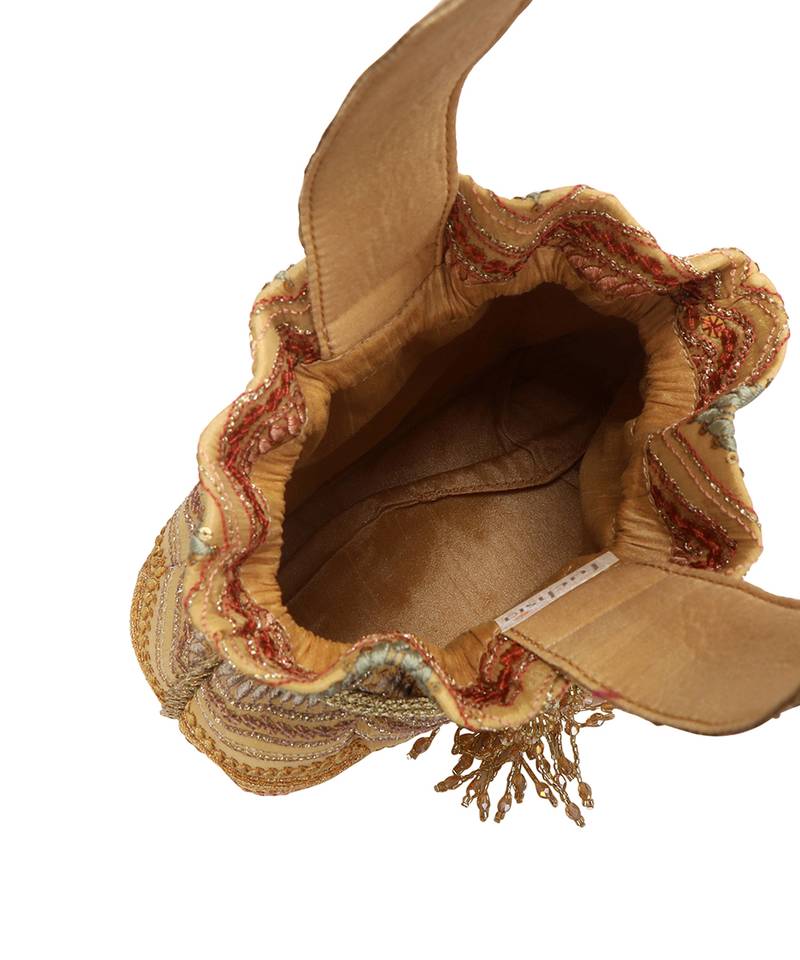 Gold Potli Bag