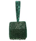 Dark Green Potli Bag