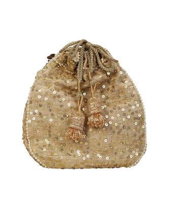 Gold Potli Bag 3