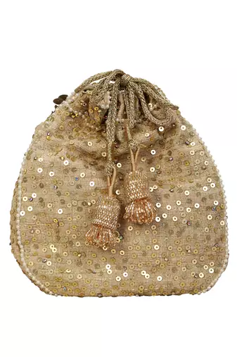 Gold Potli Bag
