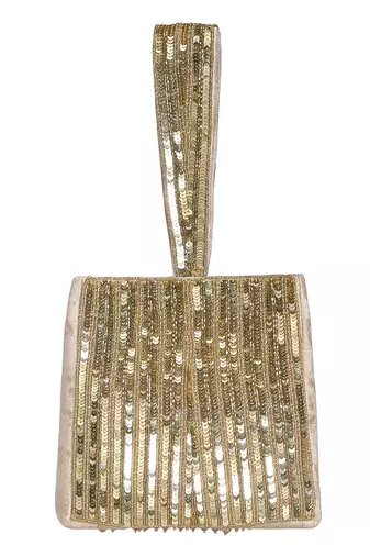 Gold Clutch Bag