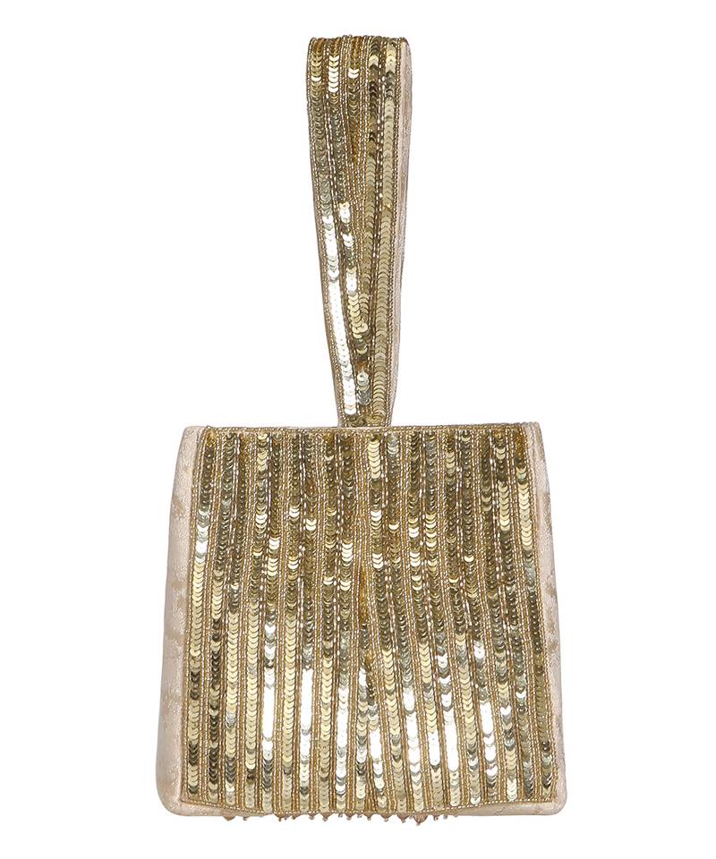 Gold Clutch Bag