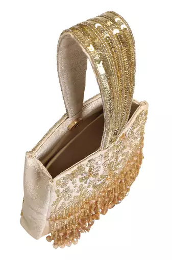 Gold Clutch Bag