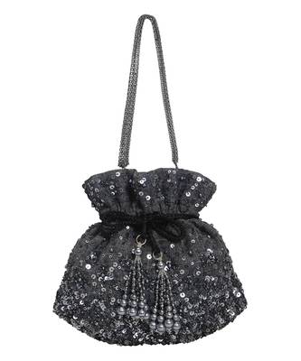 Grey Potli Bag 1