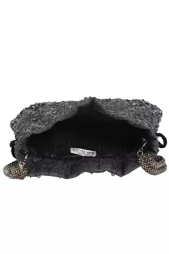 Grey Potli Bag