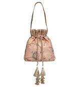 Peach Potli Bag