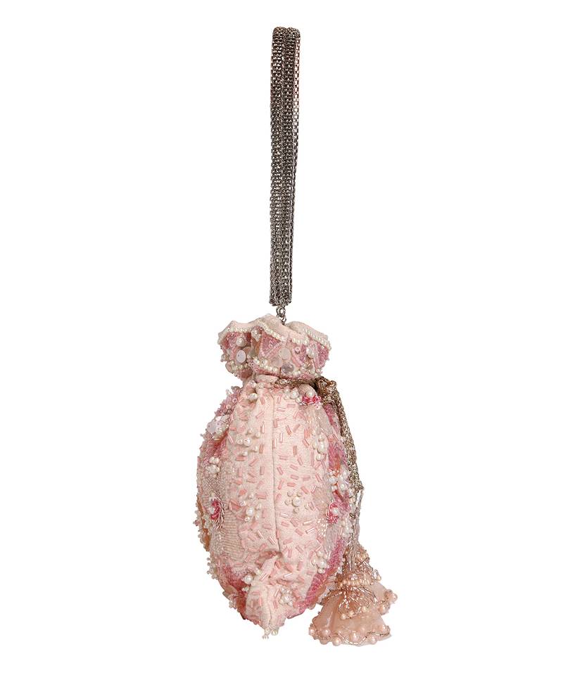 Pink Potli Bag