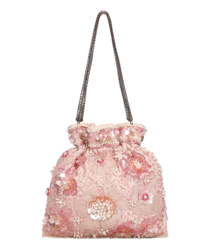 Pink Potli Bag