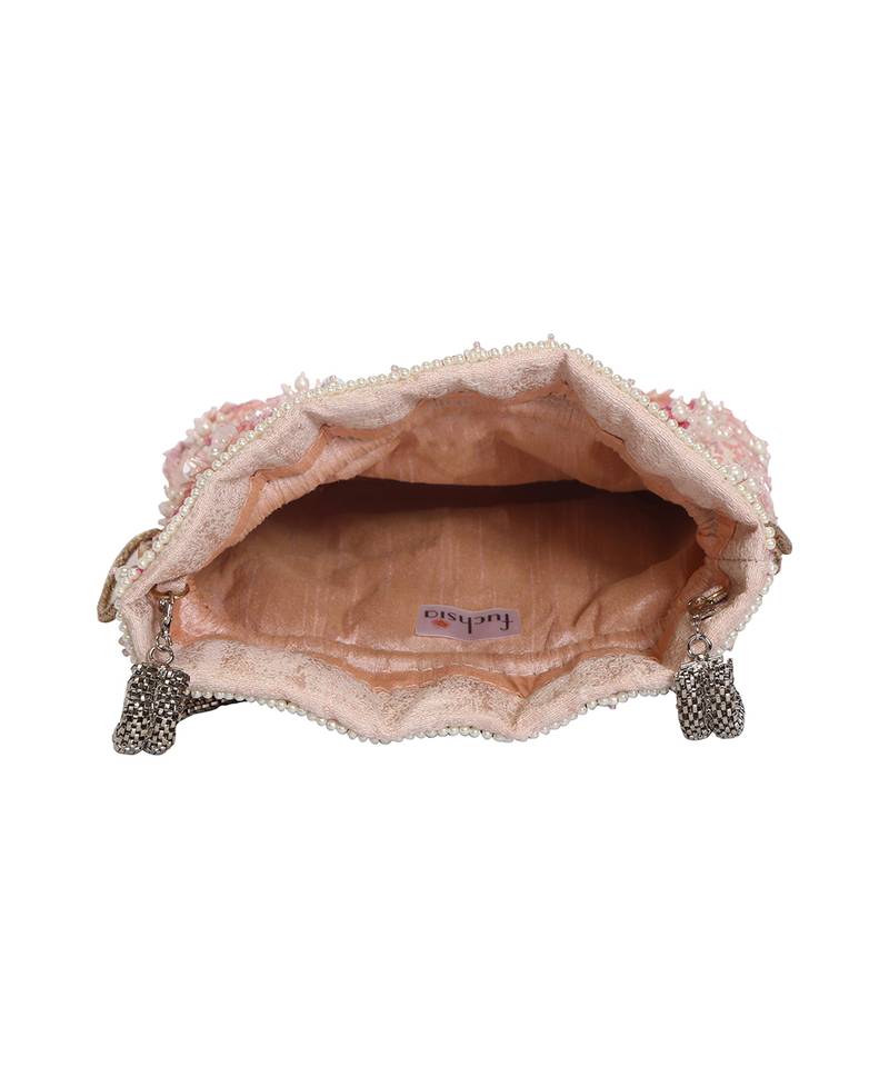 Pink Potli Bag