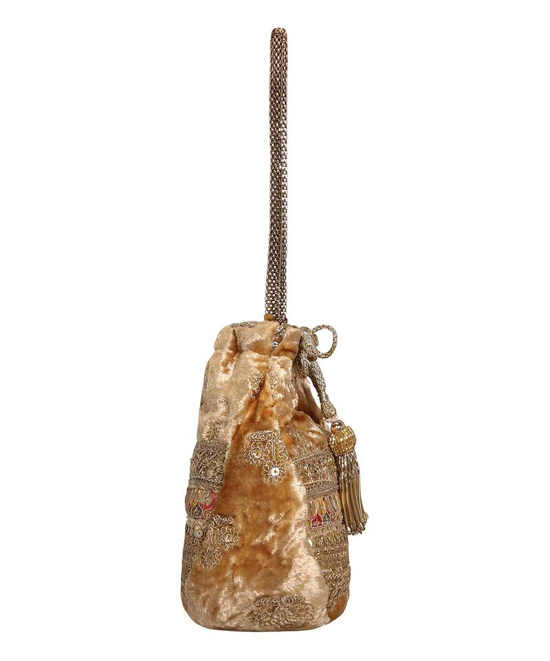 Gold Potli Bag