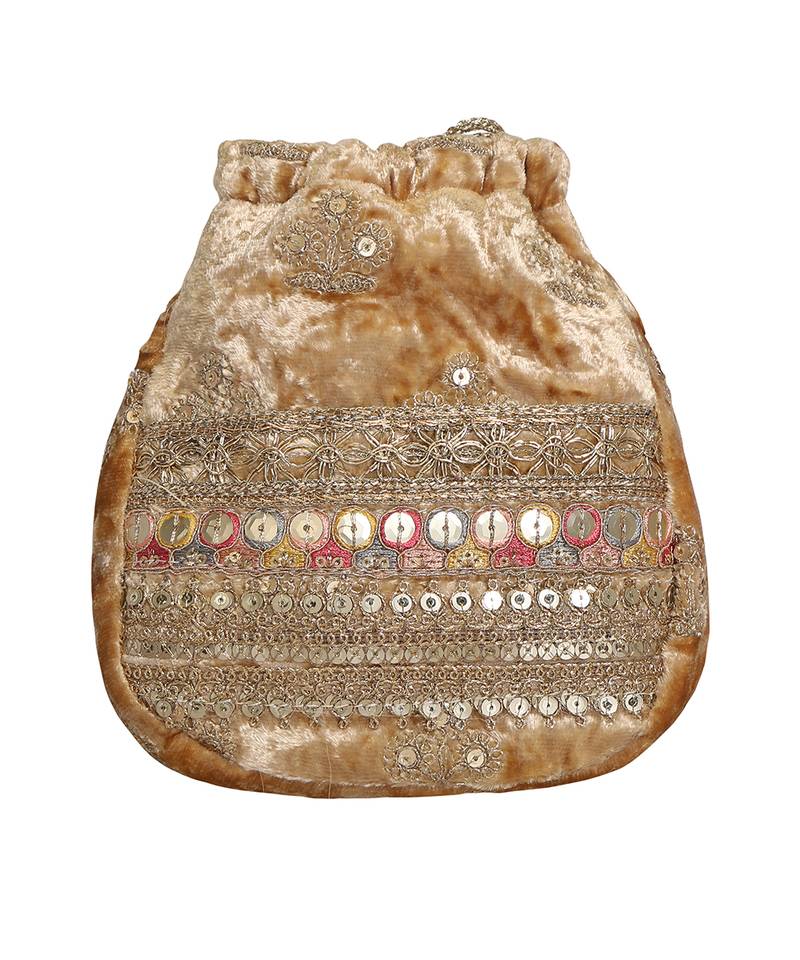 Gold Potli Bag