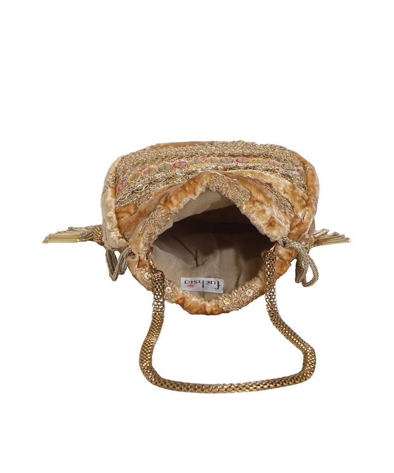 Gold Potli Bag