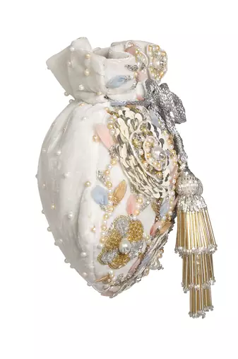 White Potli Bag