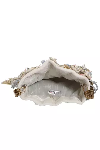 White Potli Bag
