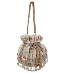White Potli Bag