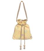 Yellow Potli Bag