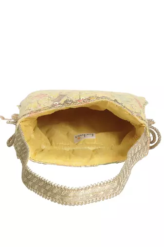 Yellow Potli Bag