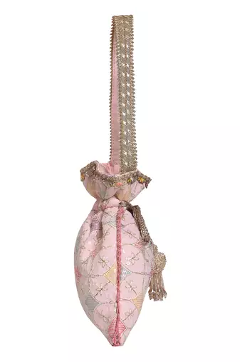 Pastel Pink Potli Bag