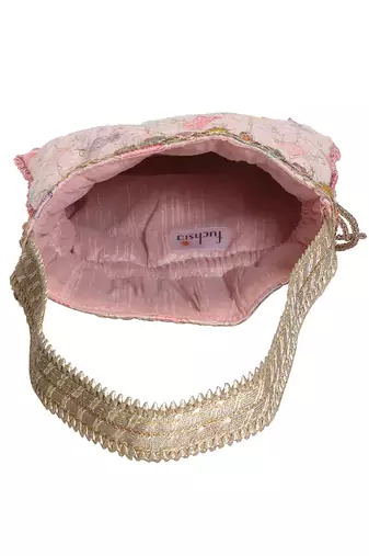 Pastel Pink Potli Bag