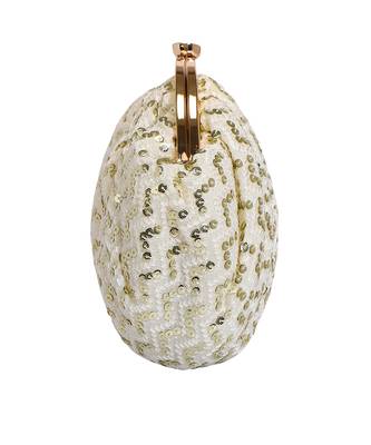 Ivory Clutch Bag 2