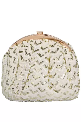 Ivory Clutch Bag