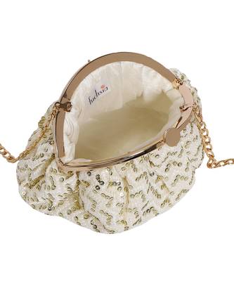 Ivory Clutch Bag 4