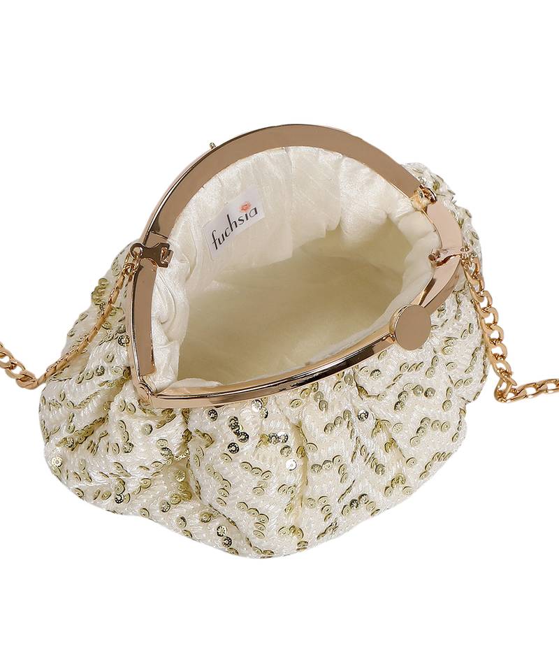 Ivory Clutch Bag
