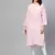 Handmade Pink Cotton Lucknowi Chikankari Indian Women Kurta