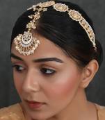 Gold hair-accessories