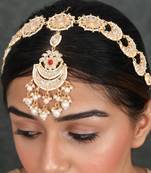 Gold hair-accessories