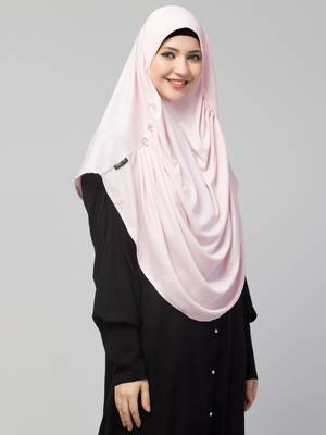 Nazneen front gather & pleated  ready to wear prayer Hijab 3