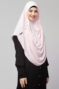 Nazneen front gather & pleated  ready to wear prayer Hijab