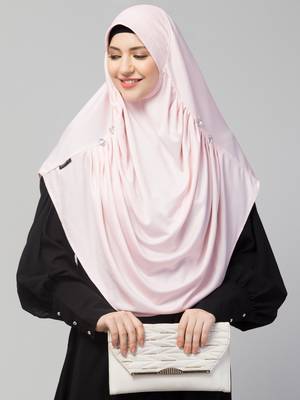 Nazneen front gather & pleated  ready to wear prayer Hijab 4