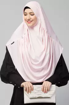 Nazneen front gather & pleated  ready to wear prayer Hijab