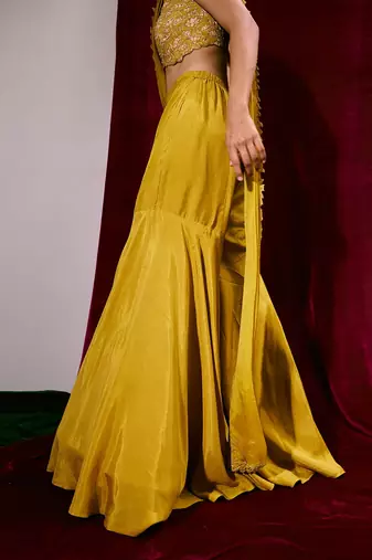 Bustier + Sarara Drape