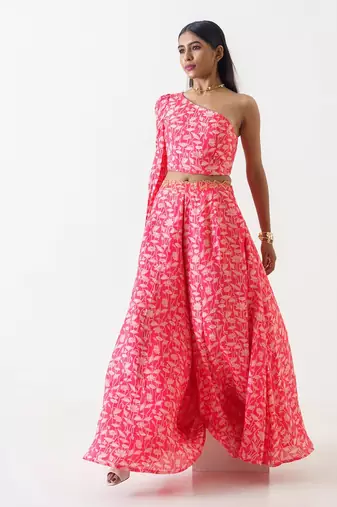 Bustier + Gharara