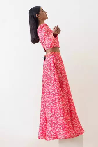 Bustier + Gharara