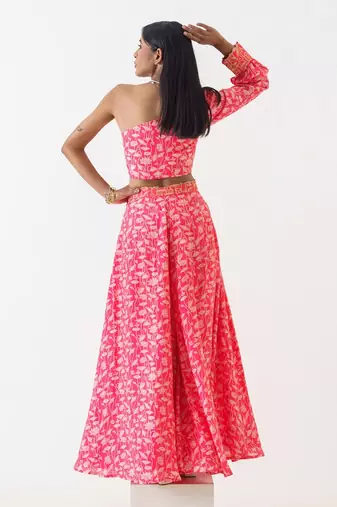 Bustier + Gharara