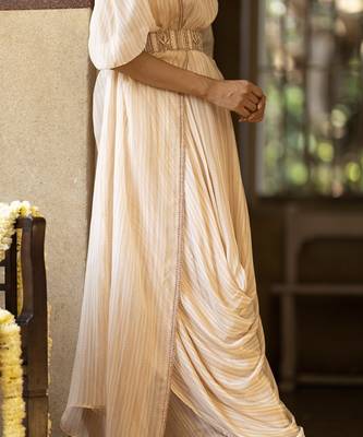 Cowl Dress + Kimono + Belt 4