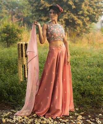 Bustier + Gharara + Dupatta 1